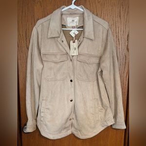 NWT Size XL micro suede‎ Shacket